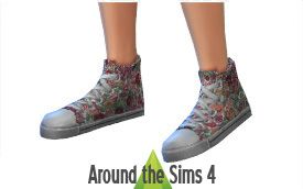 flower sneakers