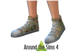 flower sneakers