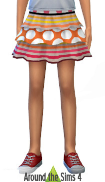 rykiel frill skirt for girls