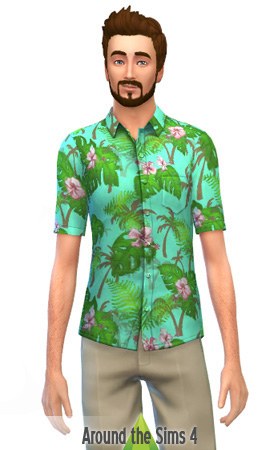 hawain shirt for sims 4