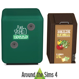 Recycling bins