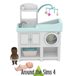 Doll changing table