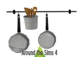 IKEA fintorp wall rack ustensils