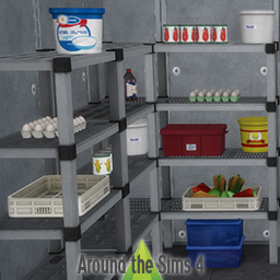 Restaurant Kitchen - Walk-in fridge