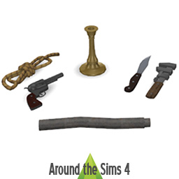 Cluedo/Clue weapons