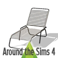 Vinyl cording lounging chair