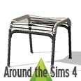Vinyl cording stool