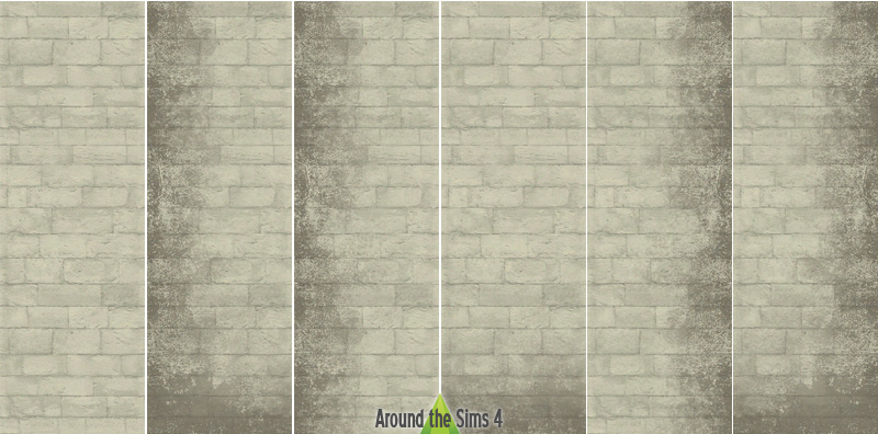 dirty stone wall